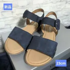 新品　ガボール　フラットサンダル ベルテッドフラットサンダル レザー　本革のサムネイル