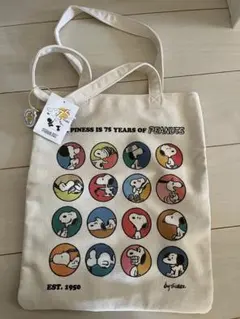 PEANUTS 75周年記念トートバッグ