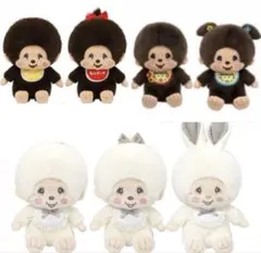 レトロモンチッチ　BIGぬいぐるみ　モンメイト　スノーぬいぐるみ　50周年　3種