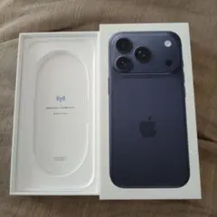 【空箱】iPhone17pro 空箱のみ　紺色