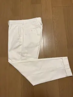 【美品】SUIT SELECT スラックス ホワイト 73 ウエスト38のサムネイル