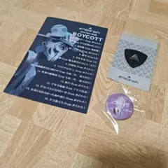 新品★amazarashi ピック BOYCOTT缶バッジNTKホールのサムネイル
