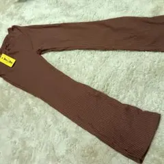 新品150ブラウンフレアレギンスパンツbeedesbeeのサムネイル