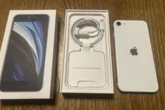 美品　iPhone SE 第2世代 128GB ホワイト　社外バッテリー