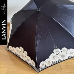 LANVIN en Blue ランバンオンブルー　折りたたみ傘　晴雨兼用　花柄