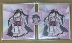 超かぐや姫 カラオケの鉄人 カラ鉄 ヤチヨ 彩葉 かぐや 乃依 ミニ色紙