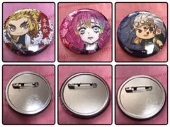 鬼滅の刃 煉獄杏寿郎 甘露寺蜜璃 宇髄天元 缶バッジ