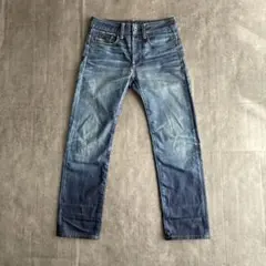リーバイス 505 ストレート W33 L34 鬼ヒゲ グランジ フェード 古着