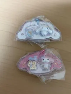 サンリオパッケージチャーム　シナモン、マイメロ