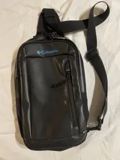 【土日限定価格】Columbiaショルダーバッグブラック約40cm x 20cm