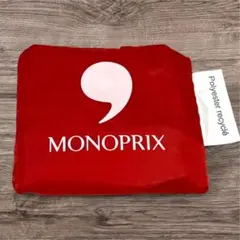 MONOPRIX モノプリ エコバッグ レッド パリ購入　正規品