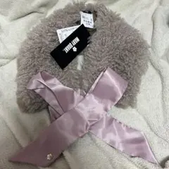 ANTEPRIMAのラメ付き毛皮ショール - メルカリ