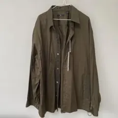 ユニクロ　➕J オリーブ色 Sサイズ 長袖シャツ　新品未使用
