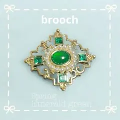 アンティーク調　ブローチ　2way ネックレス　パール　上品　セーター