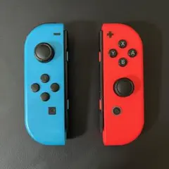 【美品】Nintendo Switch ジョイコン ブルー/レッド　左右セット