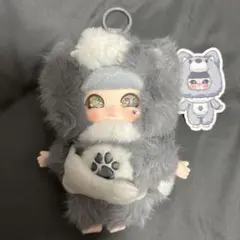 AYOYO オオカミぬいぐるみキーホルダー