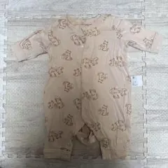 UNIQLO カバーオール　動物柄ロンパース 60cm