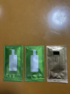 シュウウエムラ　トライアルセット，試供品