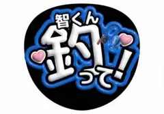【嵐 大野智 釣って！❤︎ ぷくぷく】アイドルうちわ