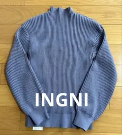 【未使用】INGNI イング ニット ボトルネックニット ボリューム袖
