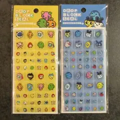 正規品　たまごっち　タイルシール　DROP BLOCK SEAL シール