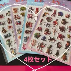 人気★再入荷 【4枚】★お得★イタリアンブレインロット ぷっくりシール ①