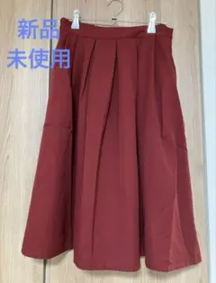 フレアスカート　新品未使用　フリーサイズ　earth music&ecology