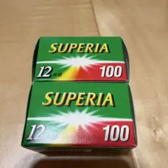 FUJIFILM フジカラー SUPERIA 100 12枚撮り 2本セット