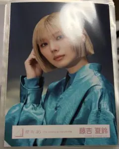 櫻坂46 藤吉夏鈴The growing up train ジャケ写 ヨリ - メルカリ