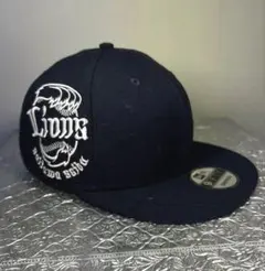 【NEWERA】埼玉西武ライオンズ　サイド刺繍ロゴ ネイビーキャップ