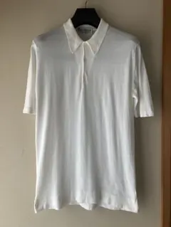 JOHN SMEDLEY コットン 30G ニットポロ ベージュ S ビンテージのサムネイル