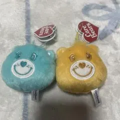 ケアベア　フェイスマスコット　2個セット