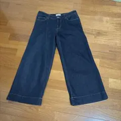 レディースワイドデニムパンツ Ｌサイズ