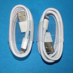 2本セット iPhone 充電器ipadケーブル 充電ケーブル 互換品 1m