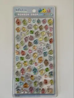 しずくちゃん　ボンボンドロップシール　ミニ