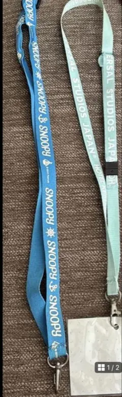 ユニバーサルスタジオ　USJ ネックストラップ　2本　まとめ売り