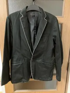 秋物　美品　ブラックジャケット　XLサイズ