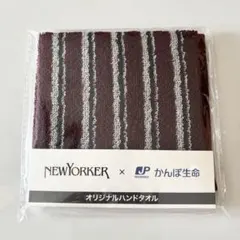 NEWYORKER ニューヨーカー かんぽ生命 オリジナルハンドタオル ハンカチのサムネイル