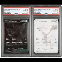 f*l様 ゼクロムex bwr & レシラムex bwr PSA10 セット - メルカリ