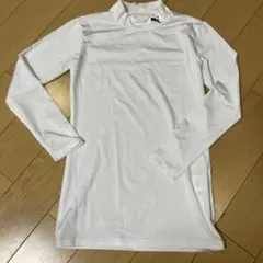 PUMA ホワイト 長袖タートルネック　150
