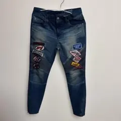 ヒステリックグラマー リバーシブル スキニーパンツ デニム風レギンス