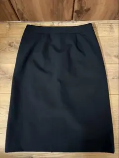 COMME CA ISM ブラック タイトスカート 9号