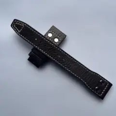 IWC ビッグパイロット用 ダークブラウン バッファロー　レザー 時計ベルトのサムネイル
