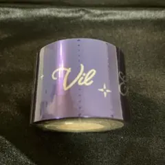 ランダム銀テープ風マスキングテープ ポムフィオーレ