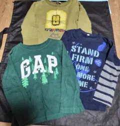 男の子長袖Tシャツ カットソー100cm DILASH GAP