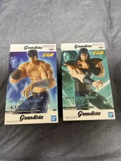 北斗の拳 Grandista ケンシロウ レイ フィギュア 2体セットのサムネイル