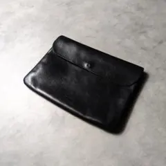 genten レザー ポーチ マルチケース クラッチバッグ