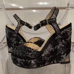 JIMMY CHOO♡サンダル♡グリッター♡ラメ♡