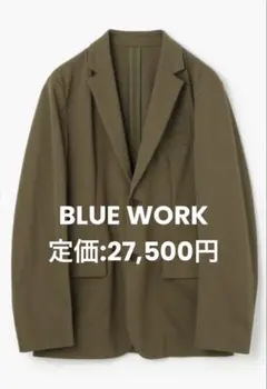 BLUE WORK ユーティリティメッシュ テーラードジャケット [2B JK]のサムネイル