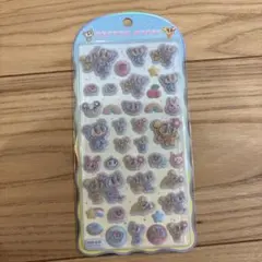 ANGEL BLUE COTTON PUFFY シールのサムネイル